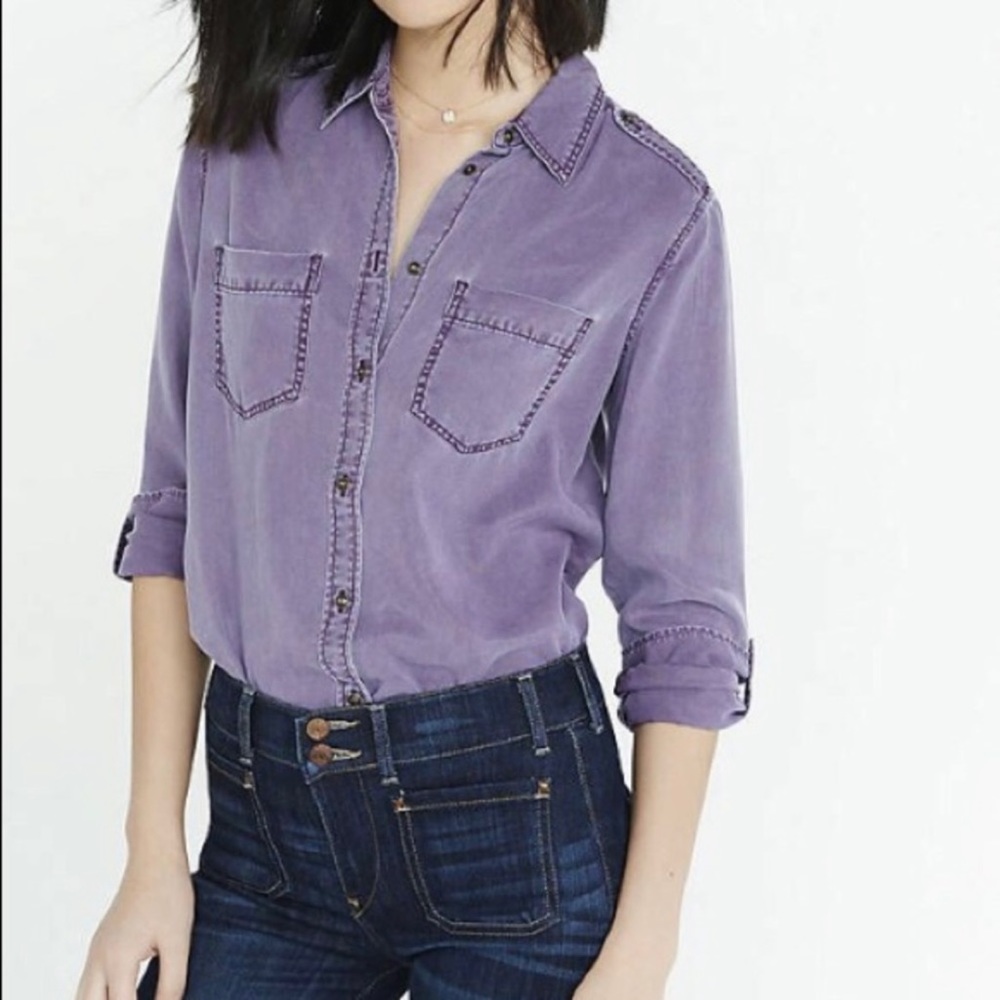 Express Lyocell Button Down